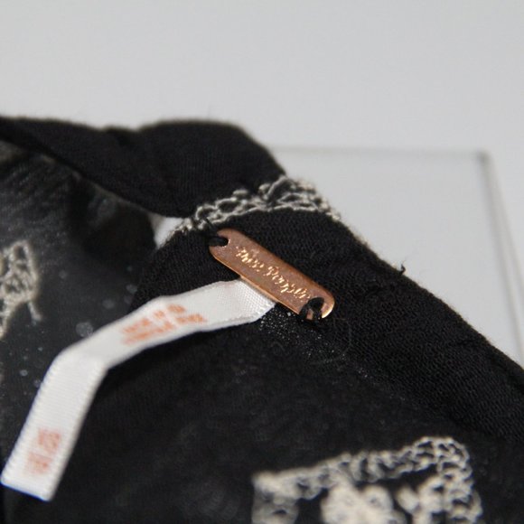 FREE PEOPLE EMBROIDERED TUNIC TOP - Picture 12 of 14